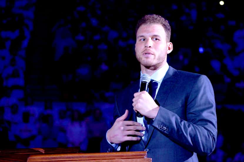 Los Angeles Clippers forward Blake Griffin visits Norman, Okla., for OU's March 1 home game...