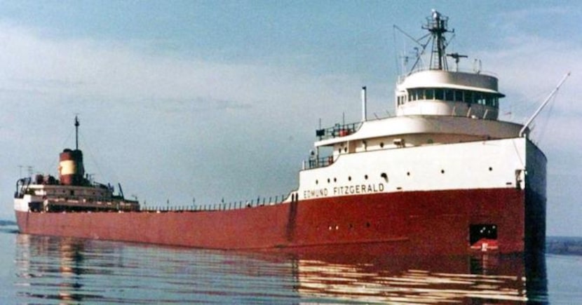 
The Edmund Fitzgerald sank with its 29 crew members in a fierce storm on Lake Superior Nov....