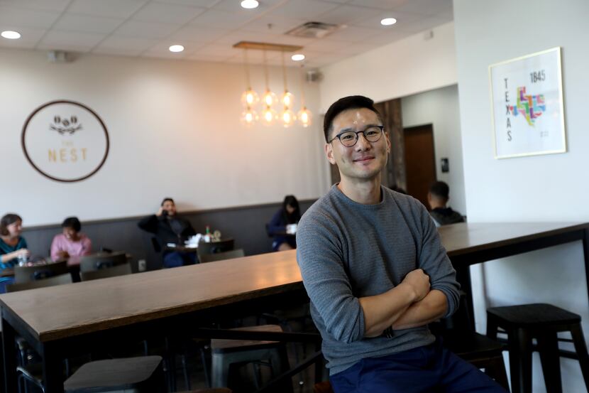 Andrew Jin, owner of Nest Cafe in Frisco, had never worked in the restaurant business before.