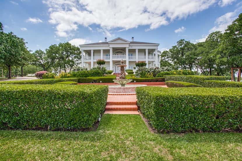 Lone Star Mansion, situated on more than 17 acres in Burleson, is priced at $2,685,000.