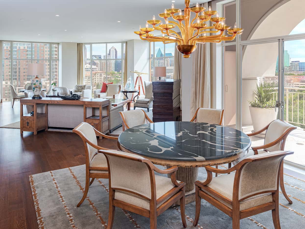 Take a look at this condo inside the exclusive Mansion Residences at 2801 Turtle Creek...