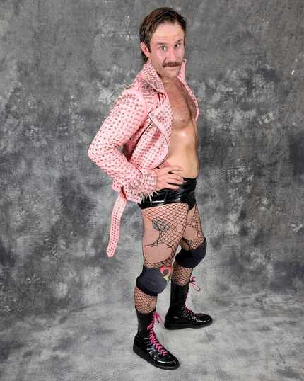 Professional wrestler Taylor "Effy" Gibson poses for a studio portrait. (Courtesy: GCW)