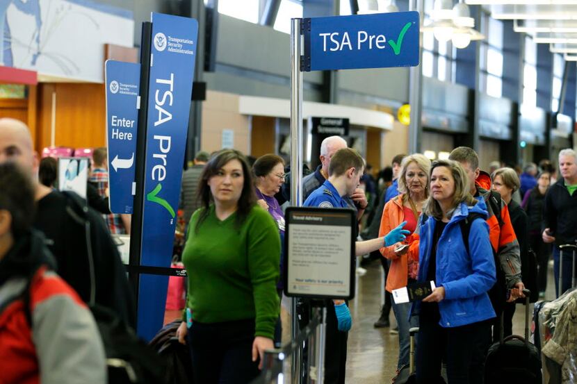 While you're stuck in a Transportation Security Administration line, should you have to...