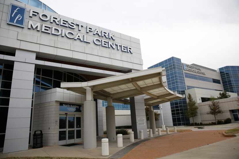 Forest Park Medical Center in Dallas on Dec. 1, 2015
