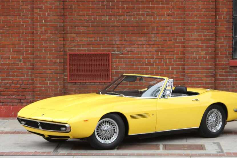 The 1969 Maserati Ghibli will be auctioned off at Mecum Auctions next week.
