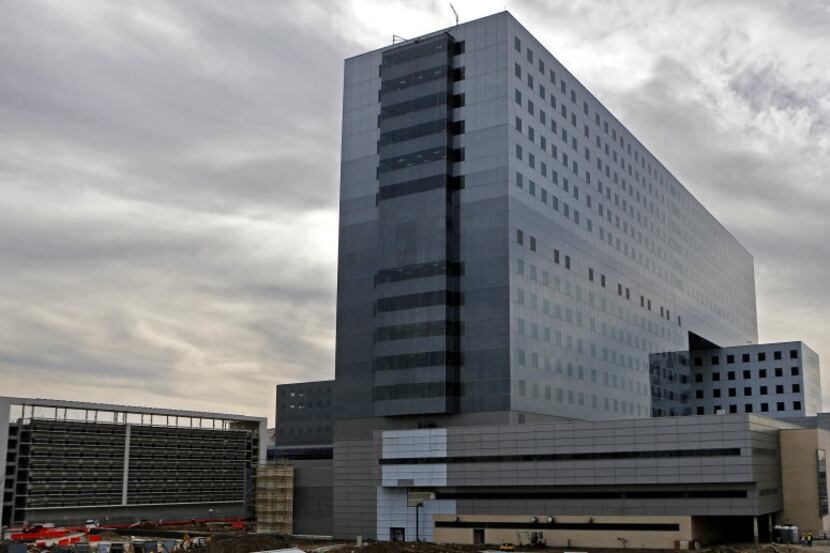 Parkland's replacement hospital will open in 2015. (DMN/Photo)