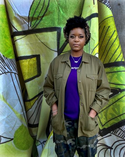 Nitashia Johnson, photographed in Dallas, has produced one of the most compelling...