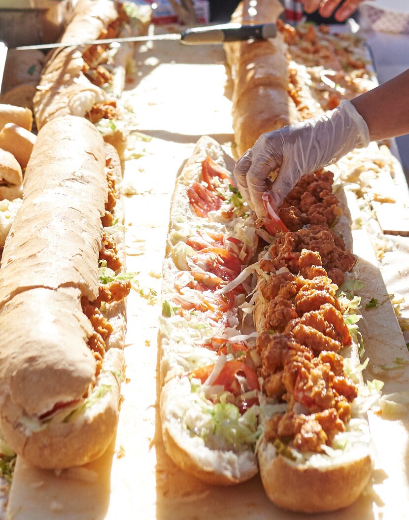 Non-stop po-boy action