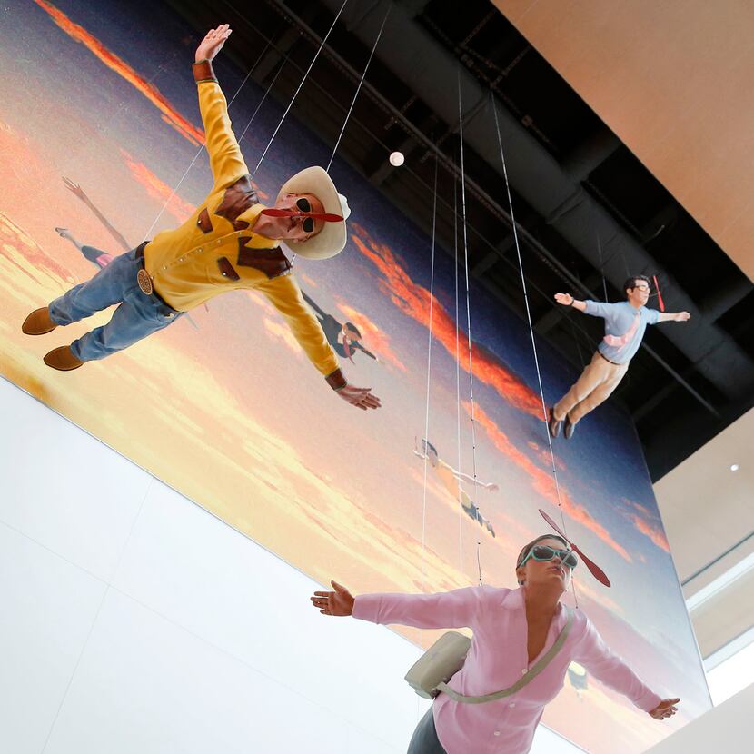 "Flying Dreams" by Simon Donovan at Dallas Love Field Airport's new Parking Garage C on...
