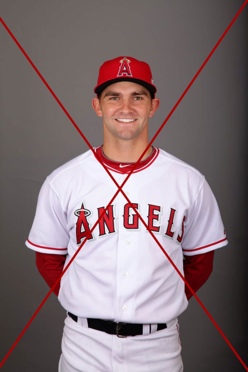 TEMPE, AZ - FEBRUARY 21: Tyler Chatwood (52) of the Los Angeles Angels of Anaheim poses...