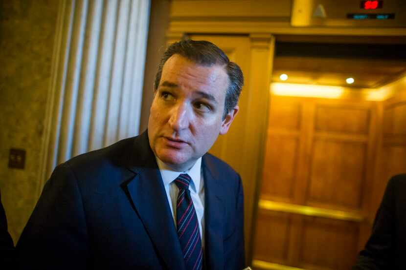  Sen. Ted Cruz Â speaks to reporters on Capitol Hill in Washington, Nov. 5, 2015. Â Keep the...