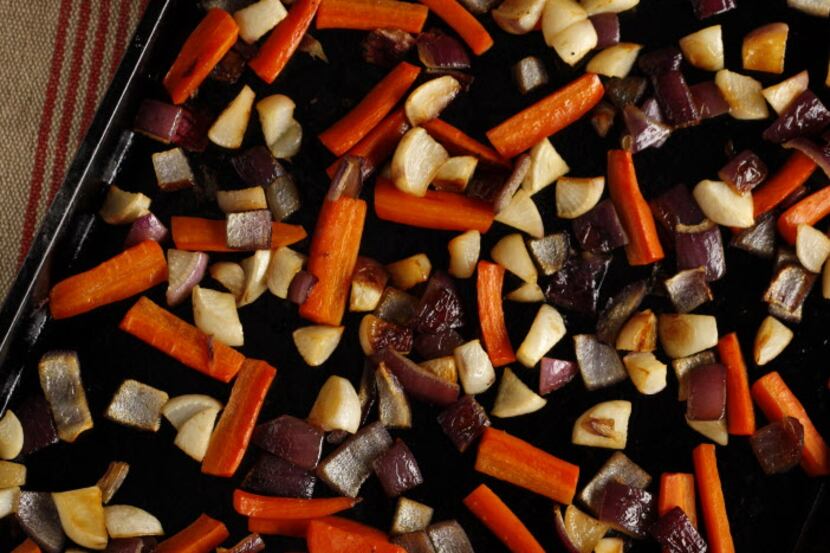 Roasted Vegetables with Sorghum Molasses