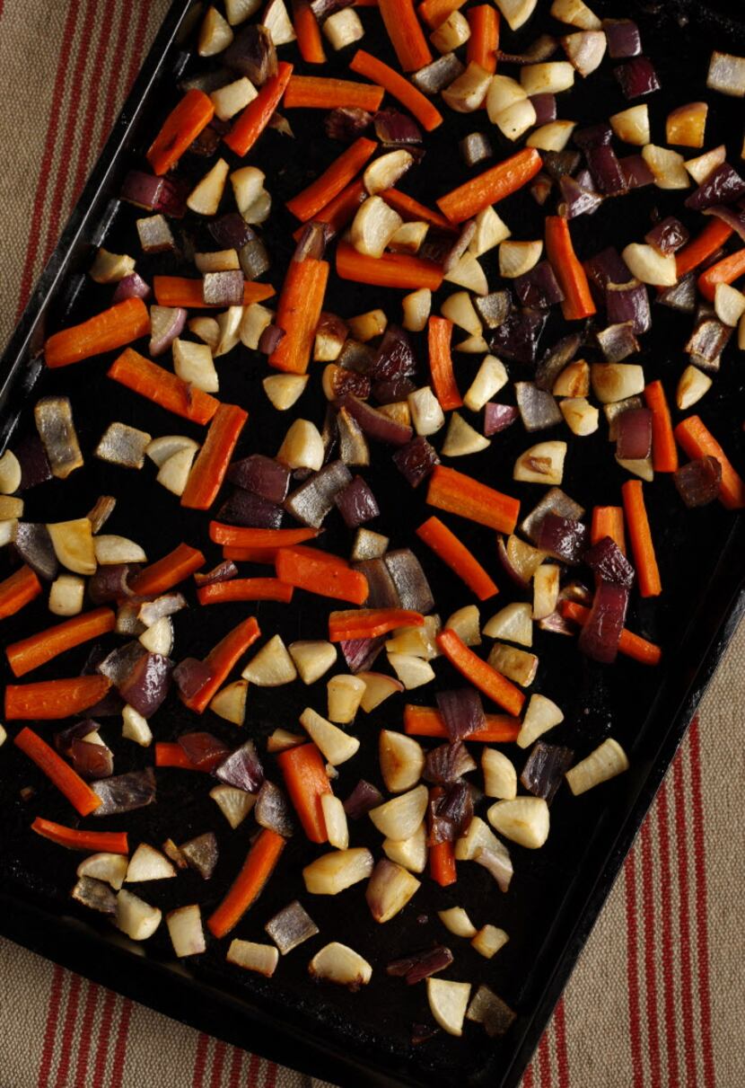 Roasted Vegetables with Sorghum Molasses