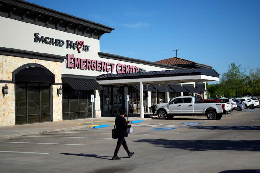 Sacred Heart Emergency Center is pictured Friday, March 29, 2024, in Houston. Complaints...