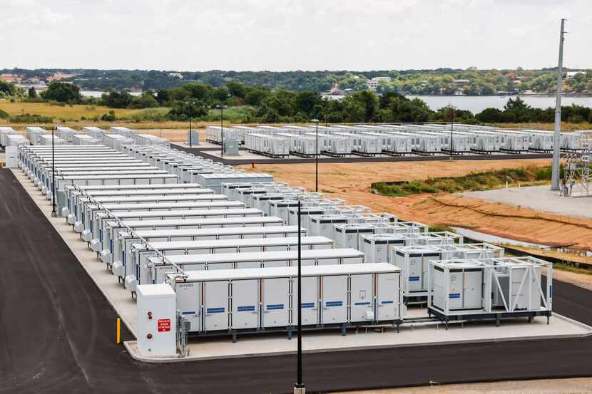 DeCordova's energy storage system, the largest in Texas, came online in May. During peak...