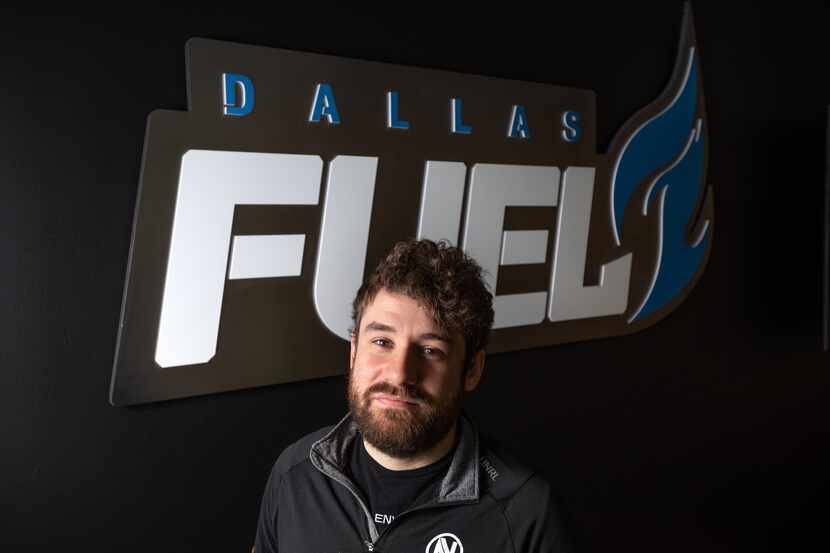 Dallas Fuel general manager Mat "TazMo" Taylor at the Dallas Fuel headquarters in Dallas, on...