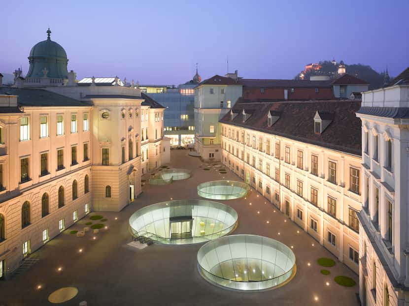 Joanneum Museum, Graz, Austria. Nieto Sobejano Arquitectos. Photo © Roland Halbe