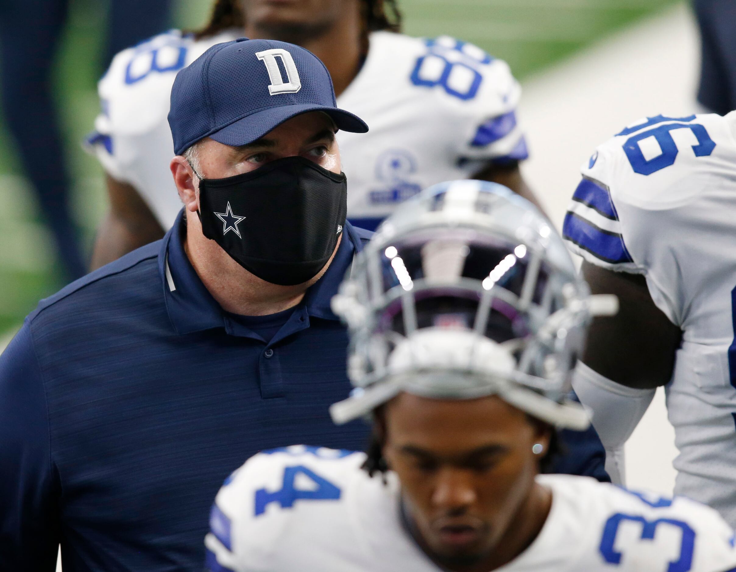 Why Cowboys head coach Mike McCarthy declined Panthers' facemask