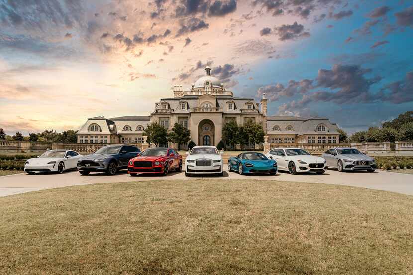 The Olana, a $50 million Denton County mansion rented as a high-end event and wedding venue,...