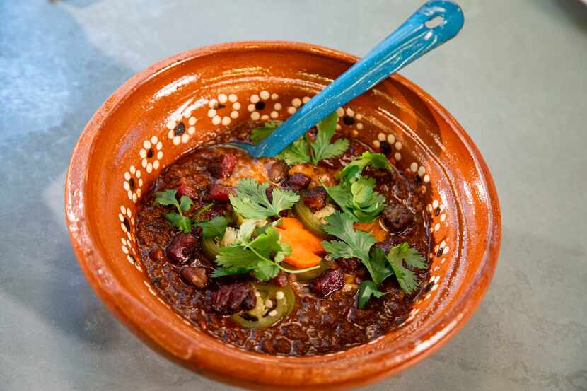 A Bowl of Red chili at Billy Can Can
