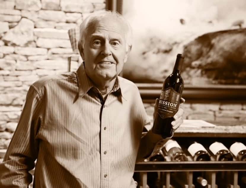 Ed Auler is the founder of Fall Creek Vineyards in Driftwood, Texas.