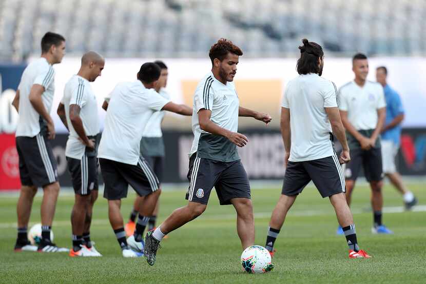 Jonathan Dos Santos y el Tri enfrentan a Estados Unidos en la final de la Copa Oro 2019 de...