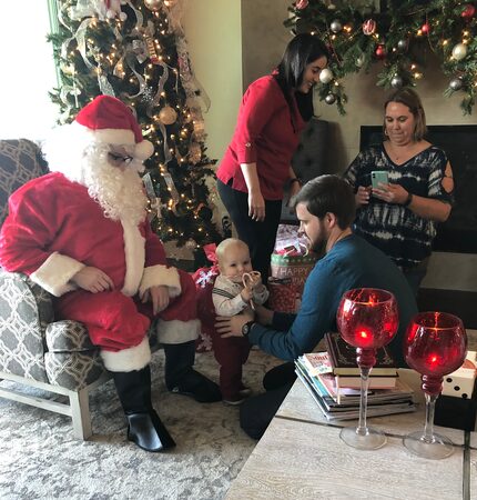 A Christmas tradition in the Parker family is for Adam Parker to play the family Santa. This...