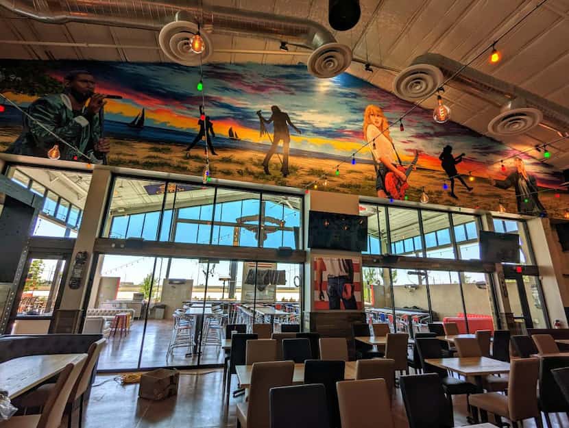 The interior of the new Rock & Beers location in Grapevine. It opens July 2, 2024.