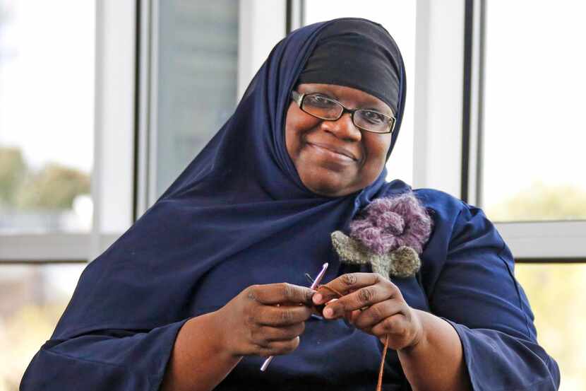 Maryum Karim  started knitting about eight years ago when she wanted to repair a blanket...