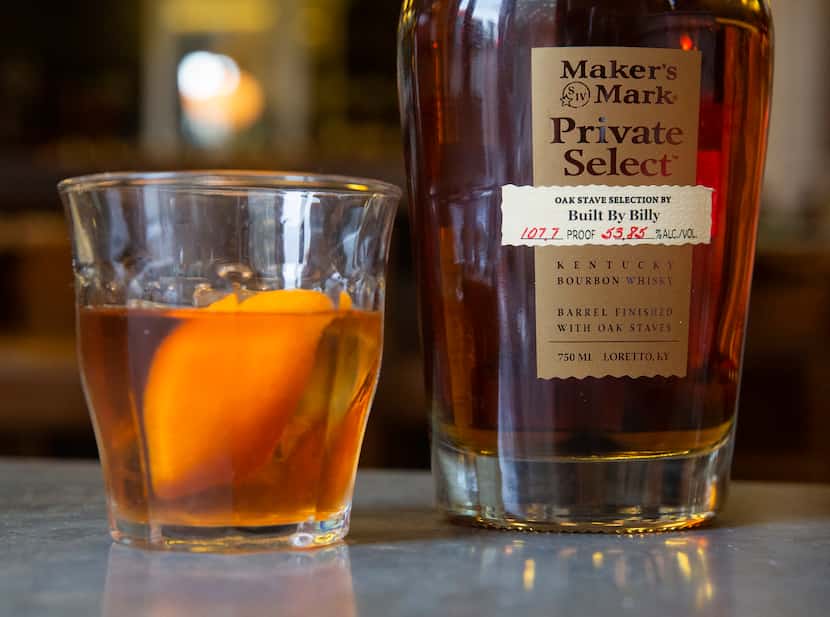 The Maker’s Mark Private Select Old Fashioned at Billy Can Can