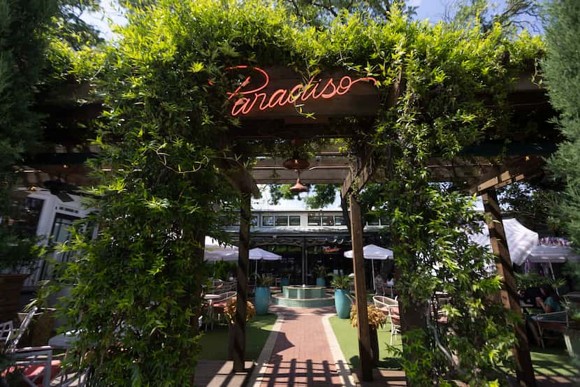 On a pleasant summer day, Paradiso's patio in the Bishop Arts District can get packed.
