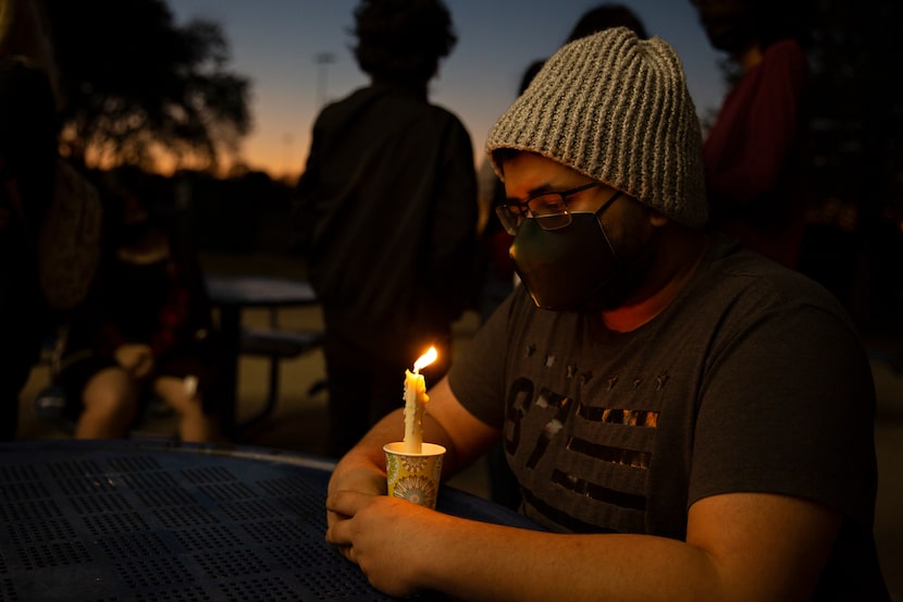 A candlelight vigil for an Allen family of six who died in a murder-suicide tragedy...