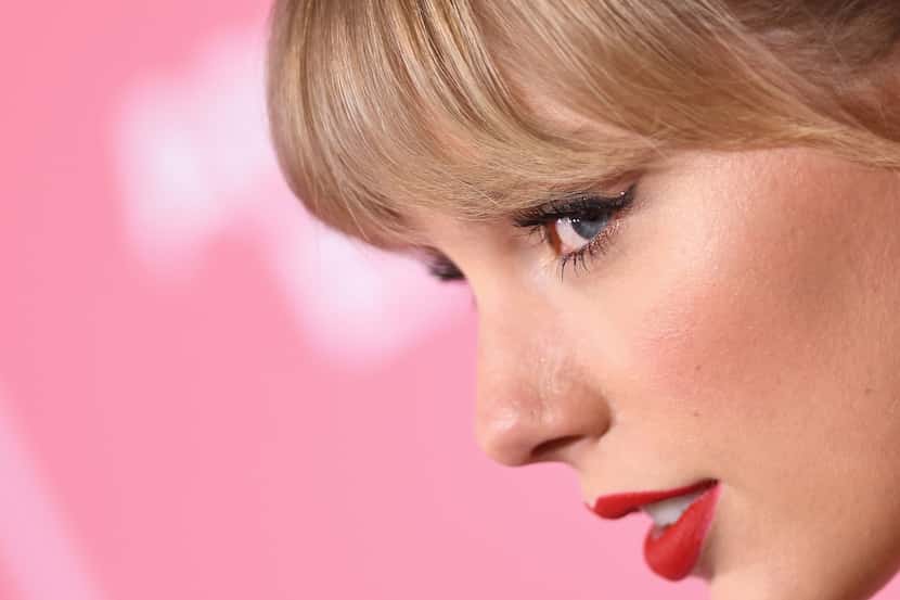 In this file photo taken on Dec. 12, 2019, Taylor Swift arrives for Billboard's 2019 Woman...