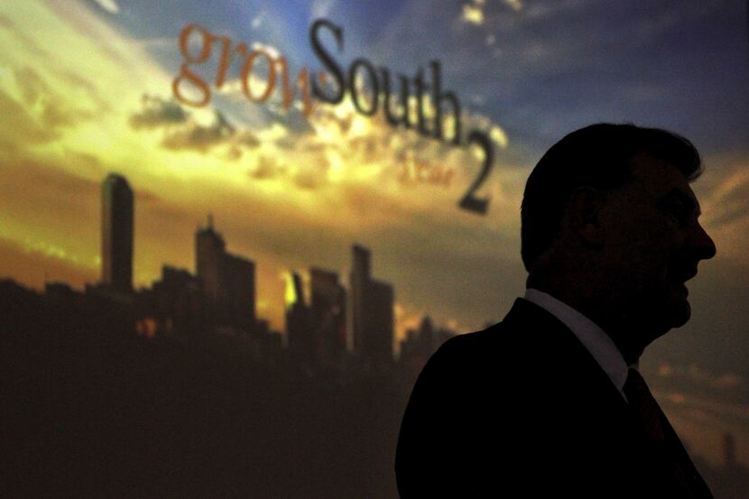 Dallas Mayor Mike Rawlings talks about where the southern and western part of city stands...