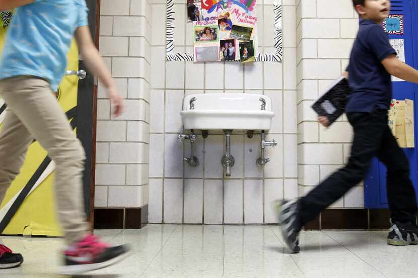Across Texas, about 70 percent of all schools tested have shown lead in drinking water....