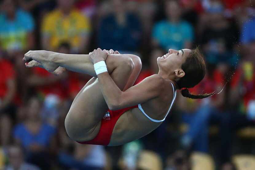 Paola Espinosa es medallista olímpica. (Getty Images/Al Bello)
