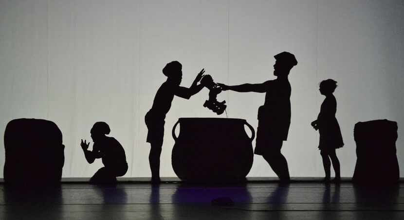Pilobolus stirred the pot of dance imagery in Shadowland at Dallas City Performance Hall on...