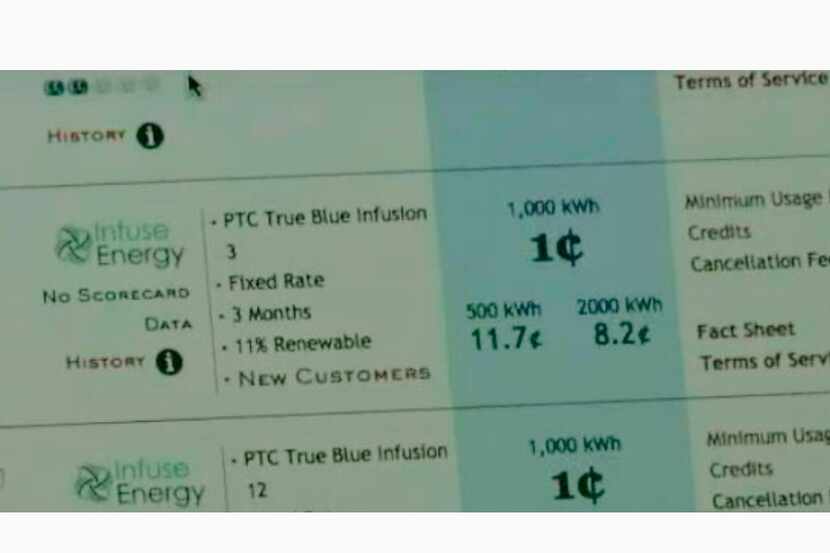 En PowerToChoose.org puede comparar diferentes servicios y precios de electricidad.