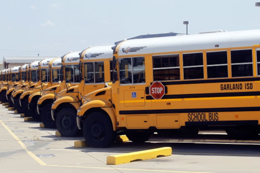 The busing of school kids to and from Garland ISD's core will carry a $5.9 million...