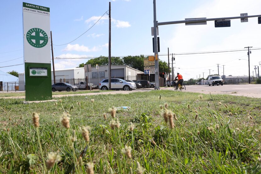 The southernmost tentacle of the Santa Fe Trail currently dead-ends at Parry Avenue across...