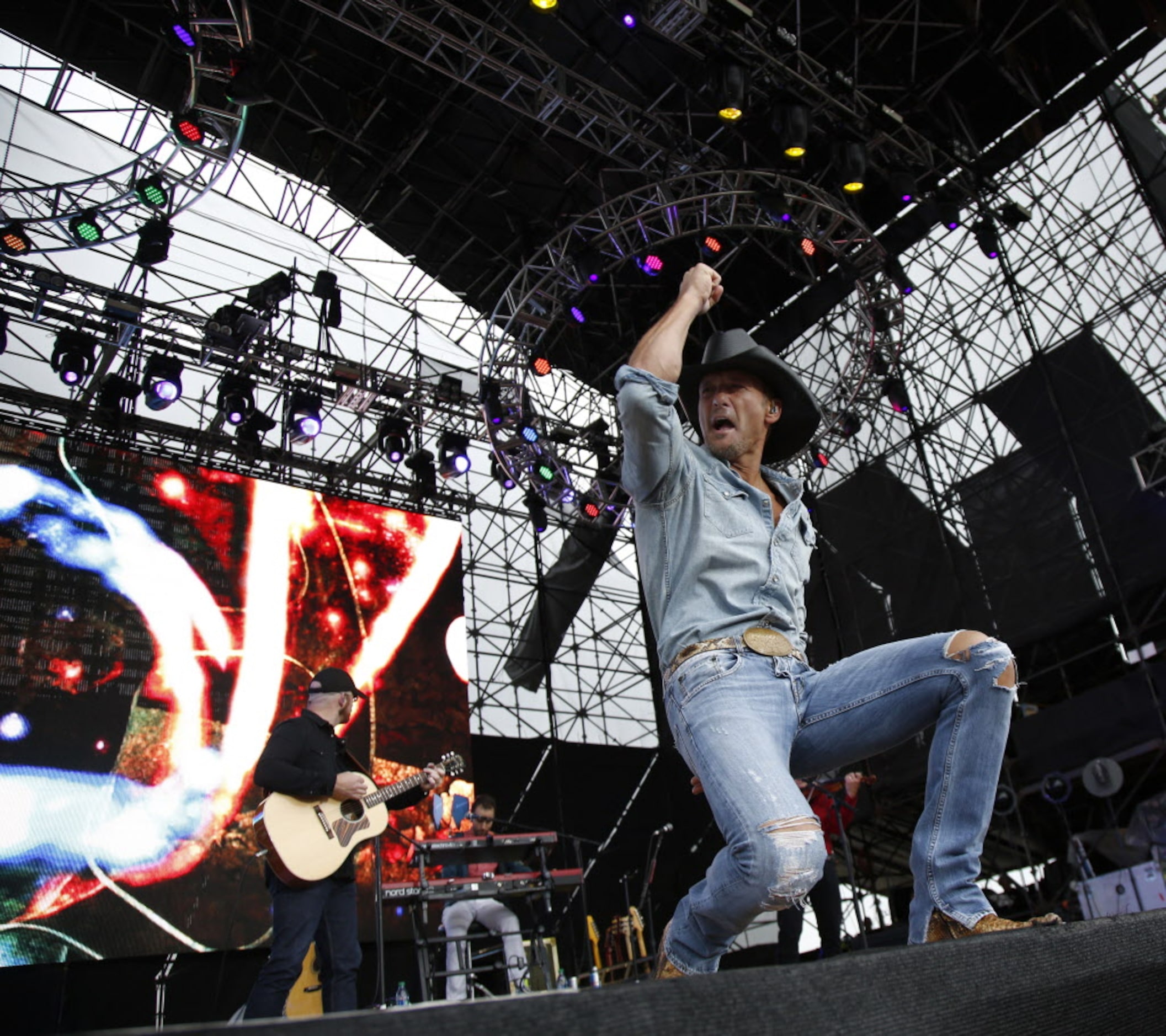 March Madness Music Festival at Reunion Park in Dallas April 5, 2014. (Nathan Hunsinger/The...