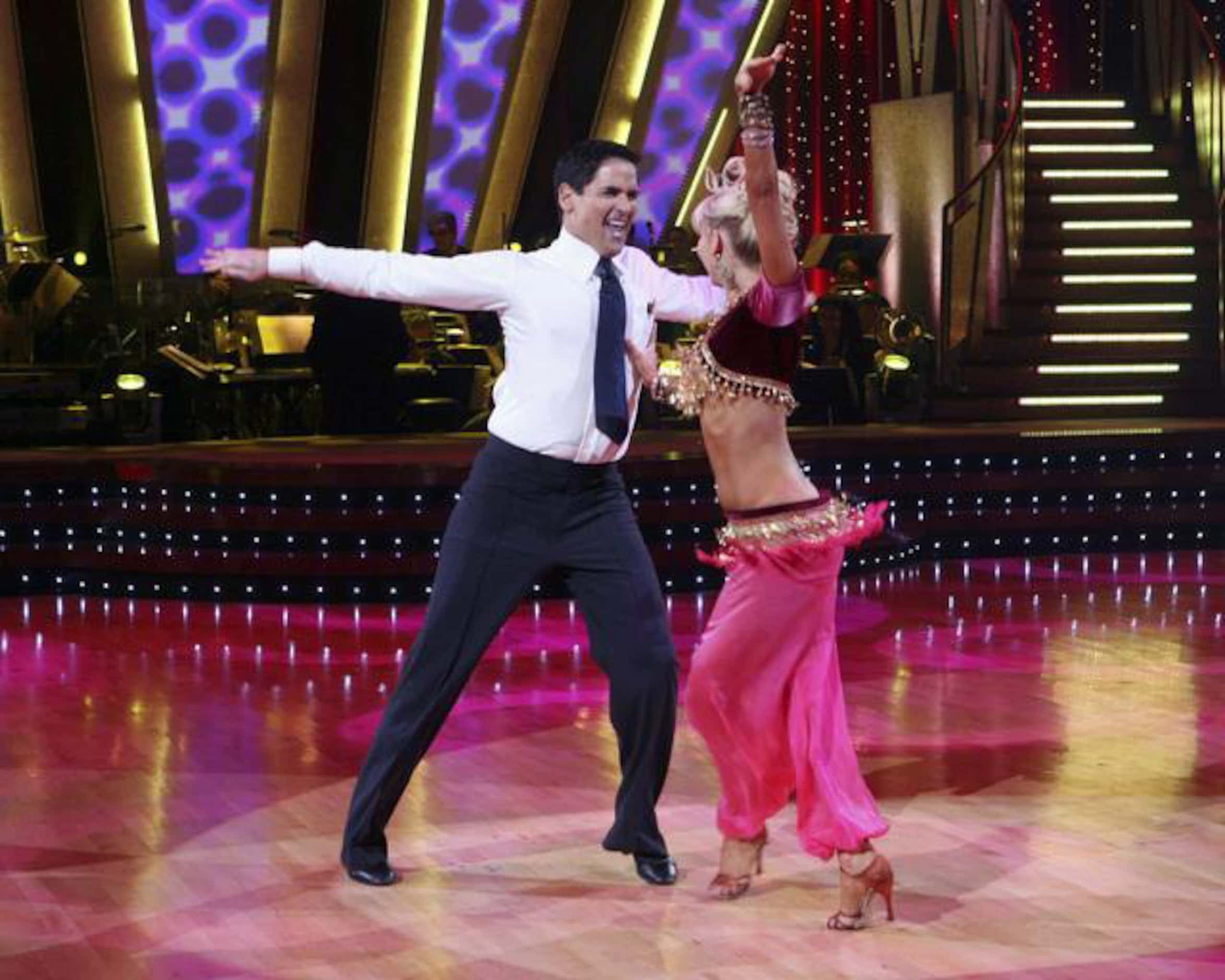October 23, 2007: Mavs owner Mark Cuban as a contestant on ABC's "Dancing with the Stars."