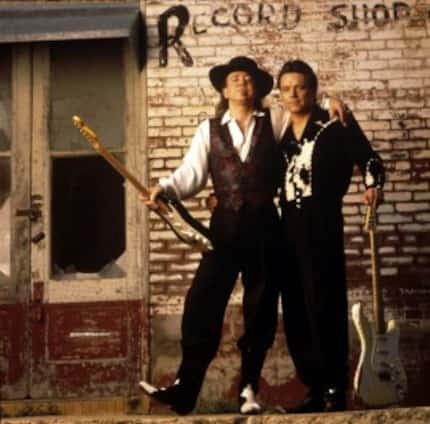  Stevie Ray and Jimmie Vaughan