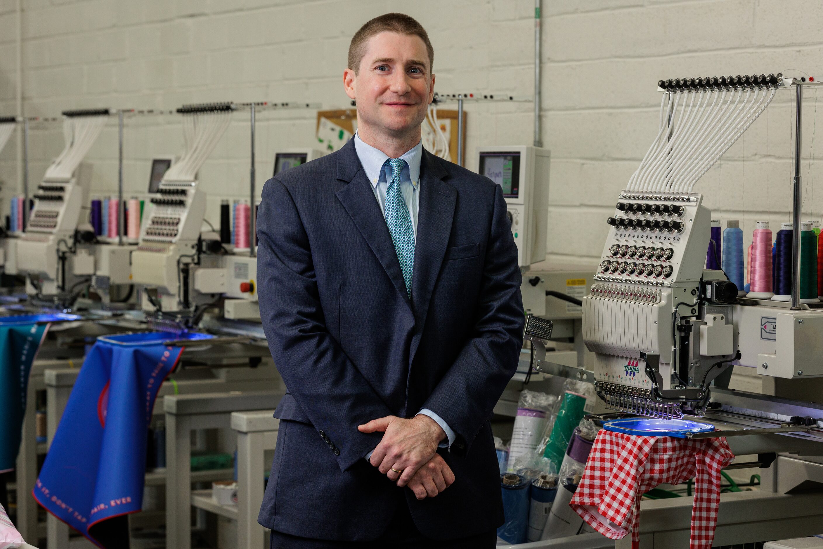 Ross Mulford. CFO, poses for a portrait at Classic Whimsy in Dallas, TX on Wednesday...