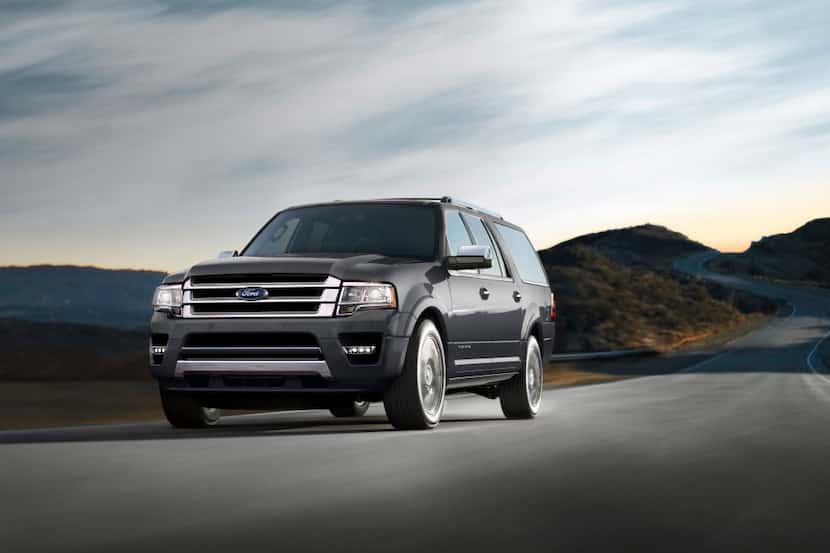 The 2015 Ford Expedition will be unveiled at the DFW Auto Show on Wednesday.
