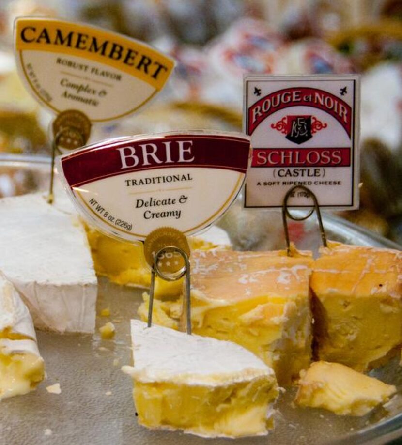 
Visitors can sample a number of handmade artisan cheeses at the Marin French Cheese Company...