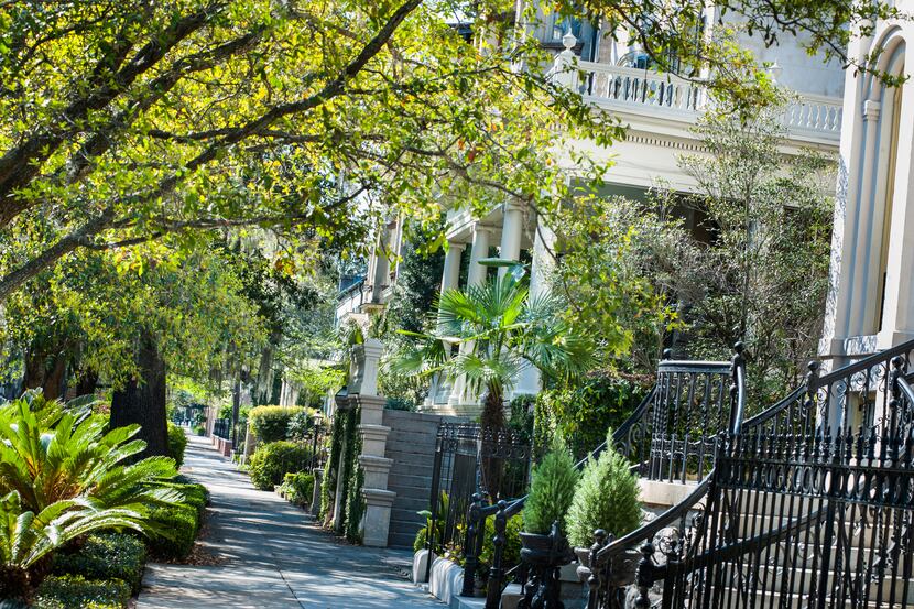 The Savannah Historic District has ample Southern charm. 