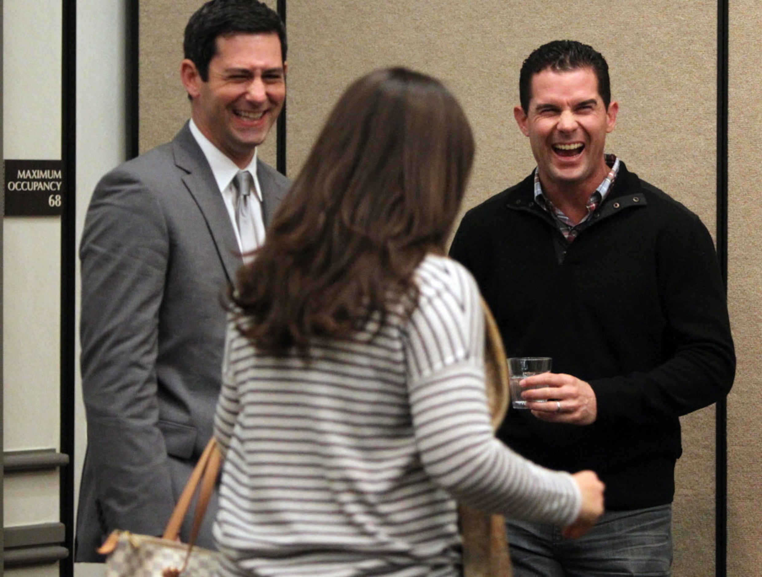 Former Texas Rangers' Michael Young, stands by his wife Cristina