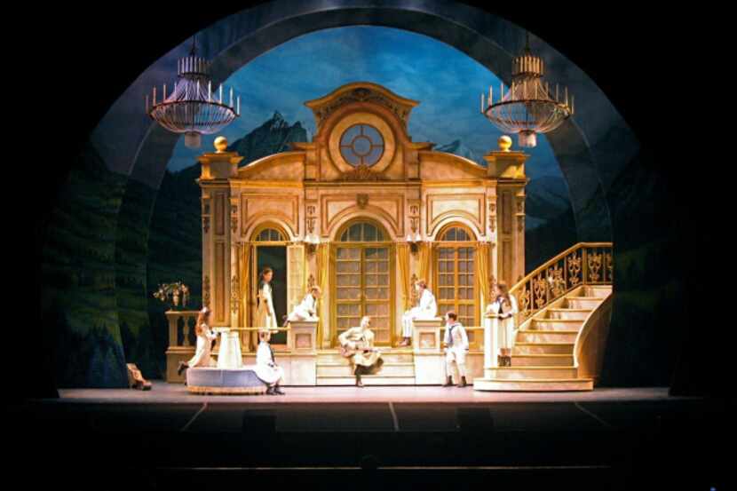 A scene from Lyric Stage's production of The Sound of Music.