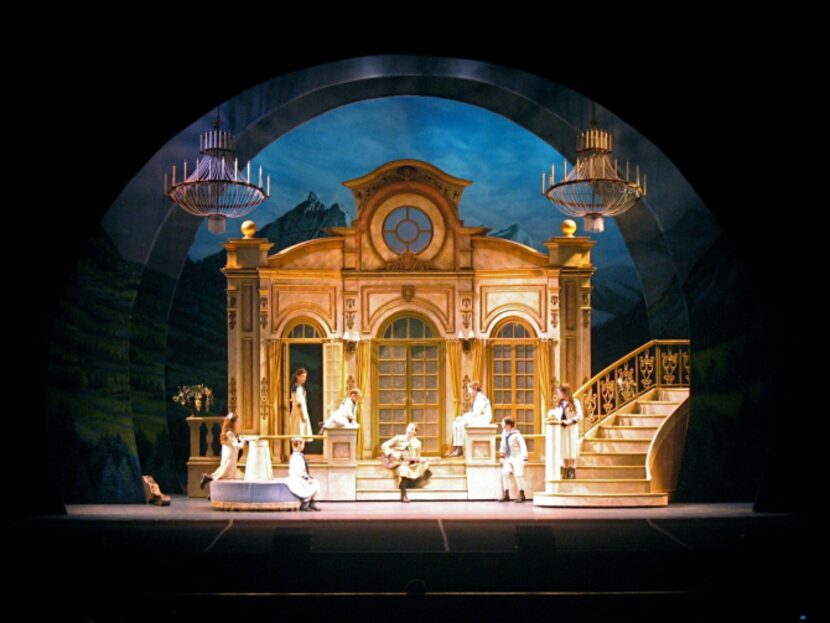 A scene from Lyric Stage's production of The Sound of Music.